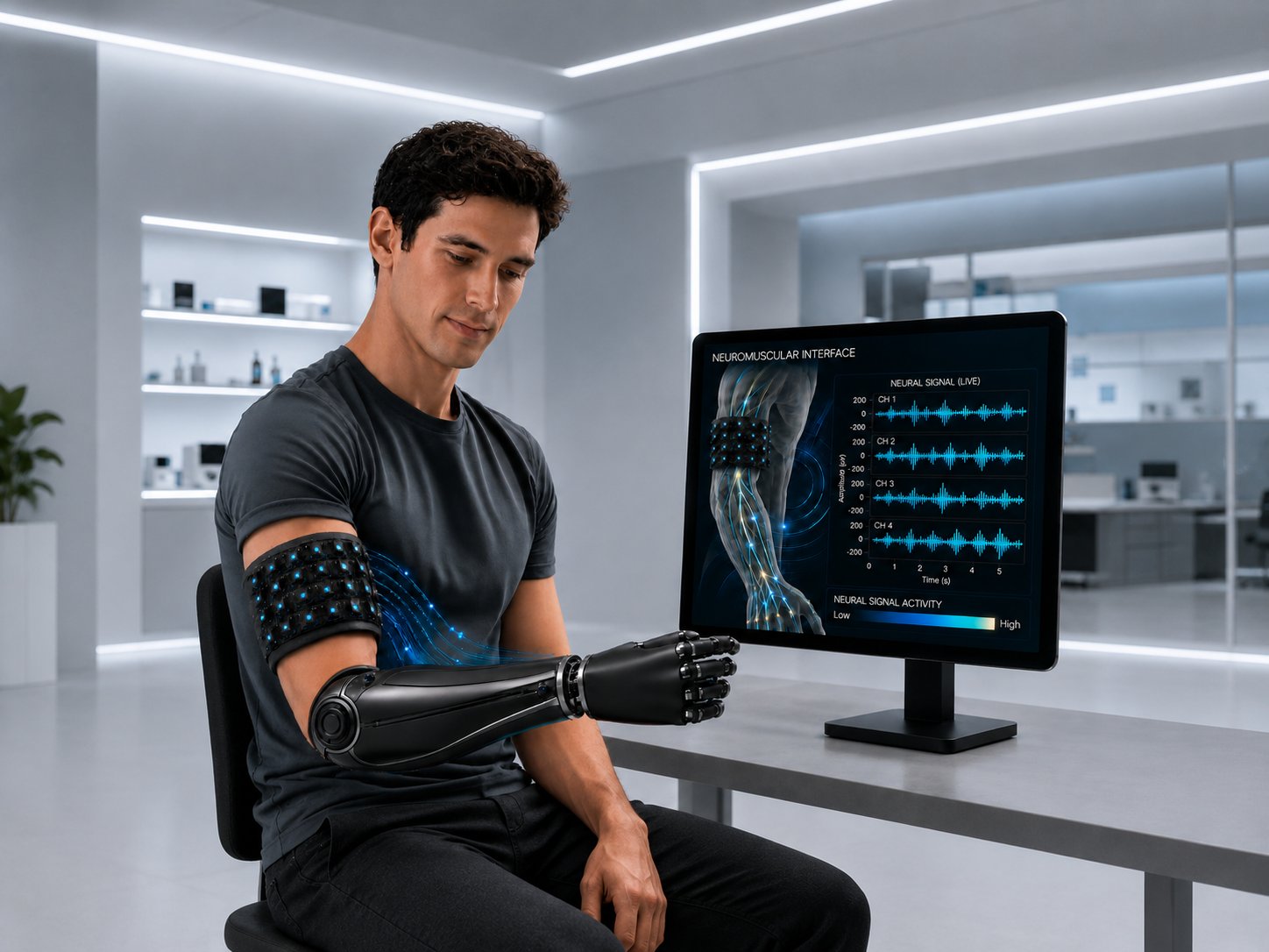 Body-machine interfacing application