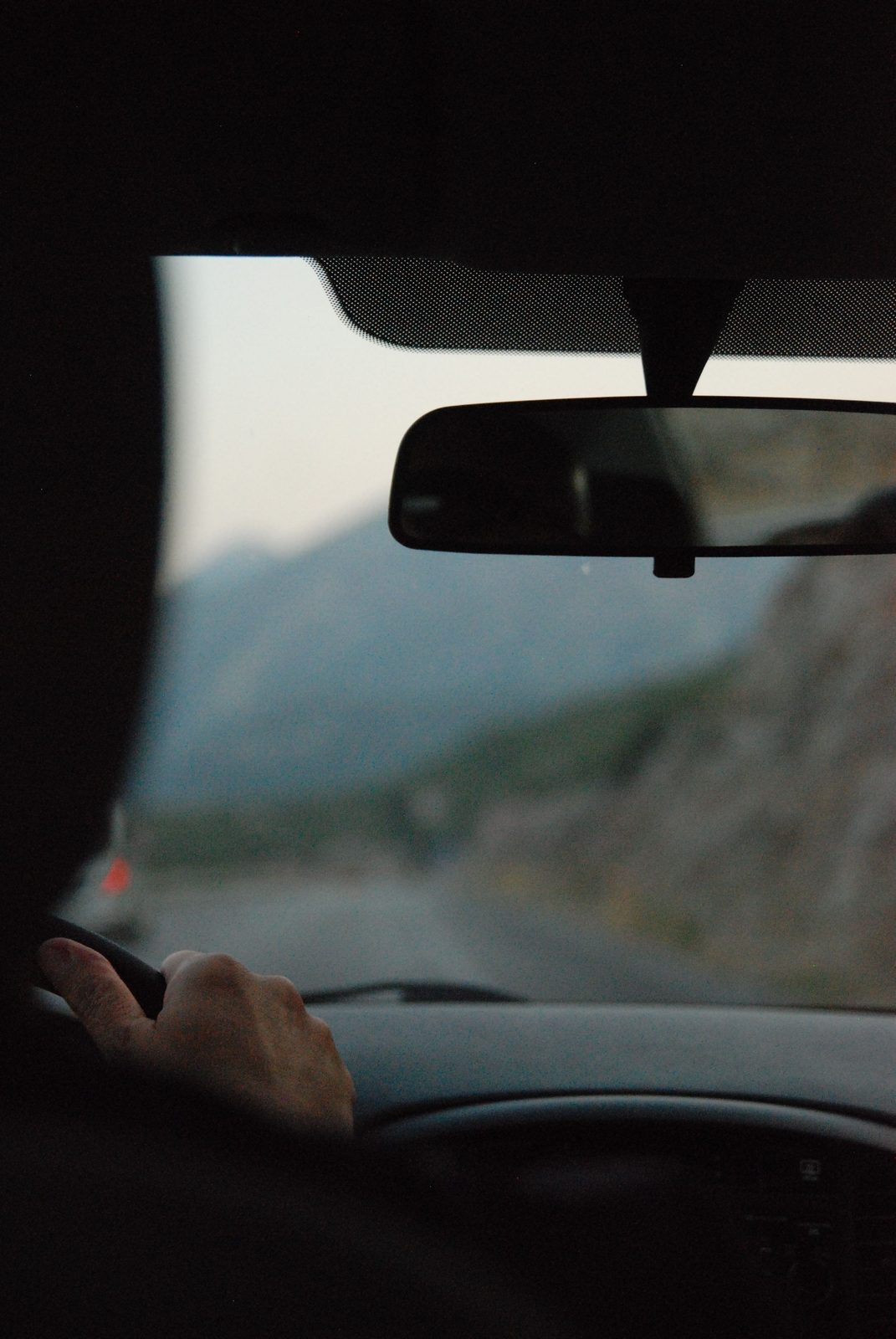 Driving through mountain terrain without cell signal